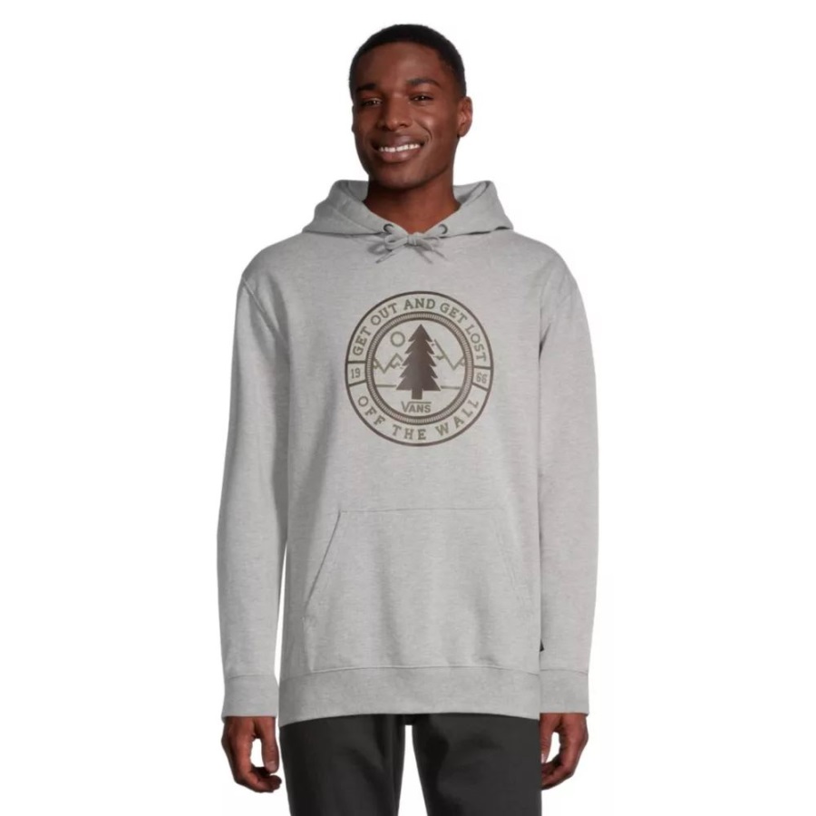 Vans Lost And Found Sweat à Capuche Pour Homme Cement Heather
