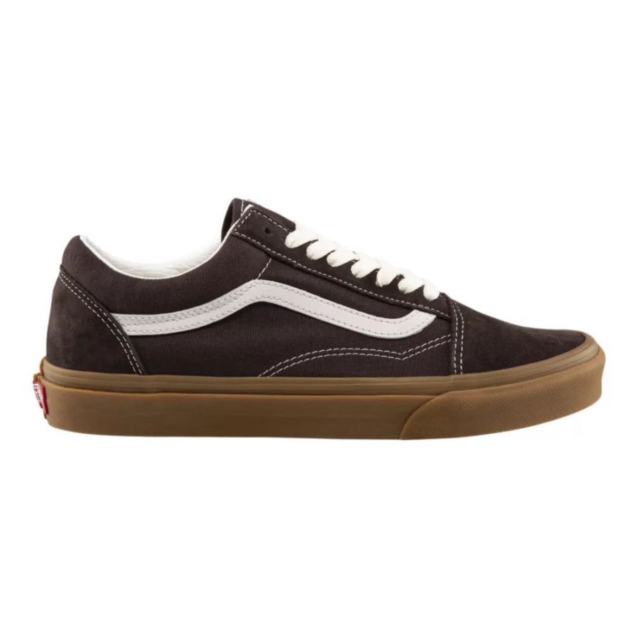 Vans Old Skool Chaussures De Skate Homme Marron Moyen