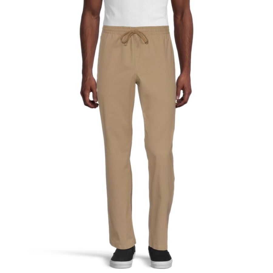 Pantalon élastique Décontracté Vans Homme Noir