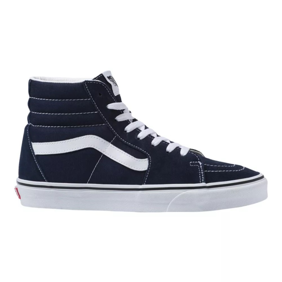Vans Sk8 Skate Shoes Baskets Montantes Parisiennes Night-white