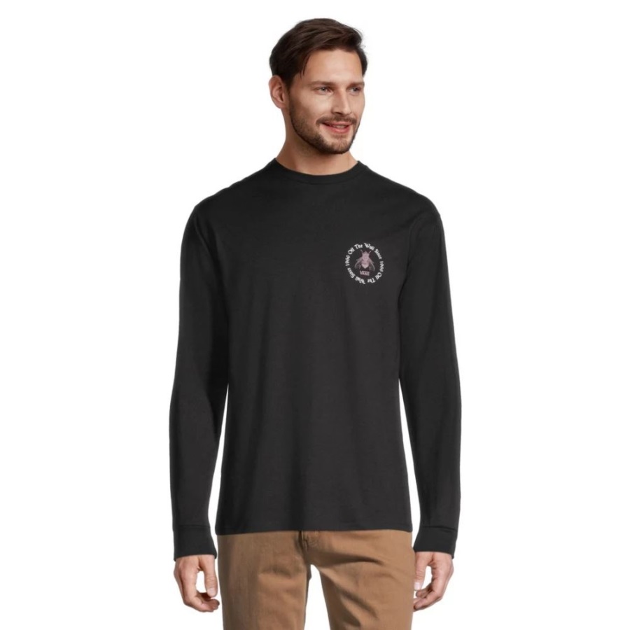 Vans Tonal Decay T-shirt à Manches Longues Et Col Ras Du Cou Pour Homme Noir