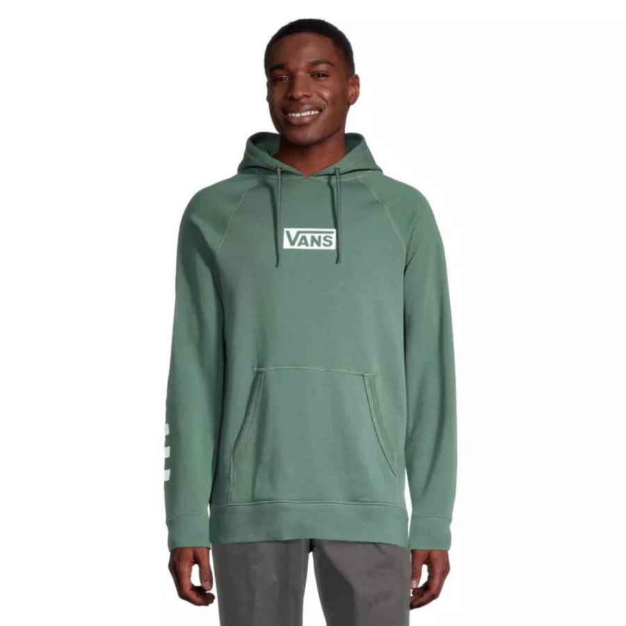 Vans Pull à Capuche Versa Standard Pour Homme Vert Canard