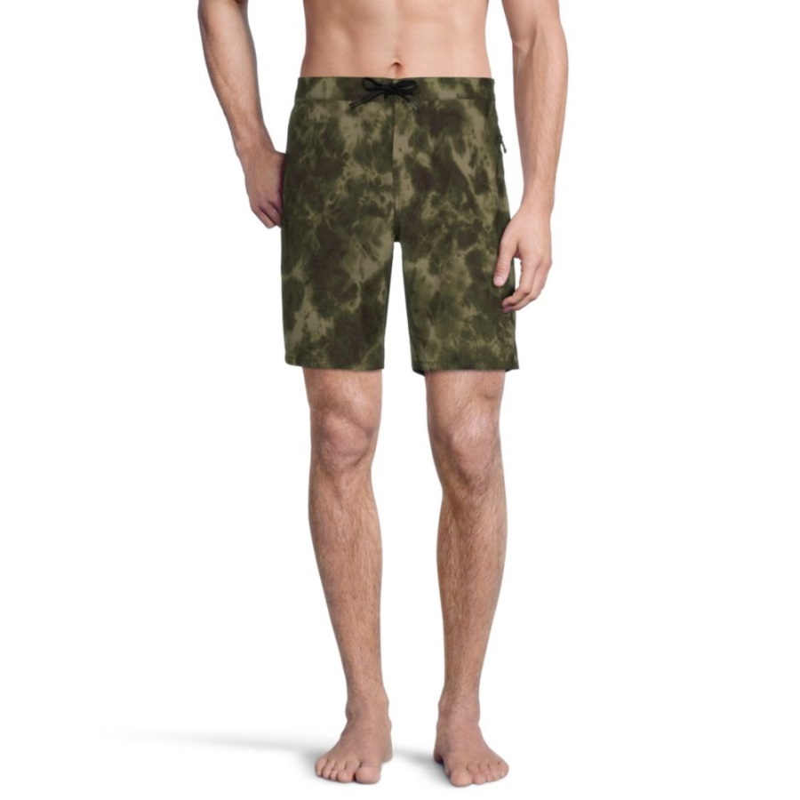 Vans Voyage Tronc 2 18,5 Pouces Boardshorts Pour Hommes Fusion Corail Camée Bleu