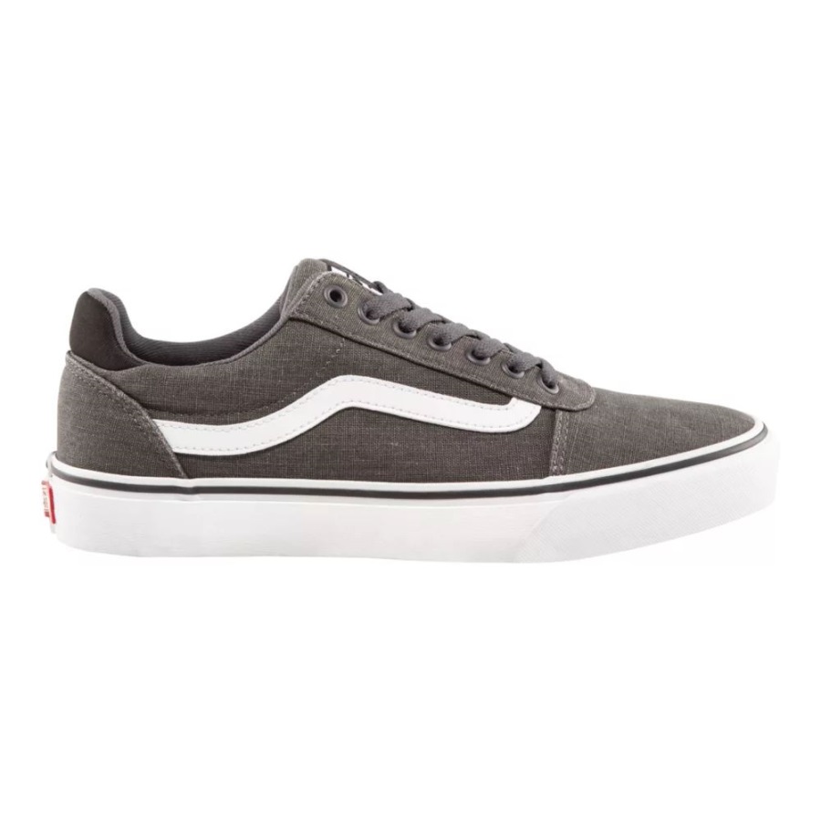 Vans Ward Deluxe Chaussures De Skate Homme Gris-blanc