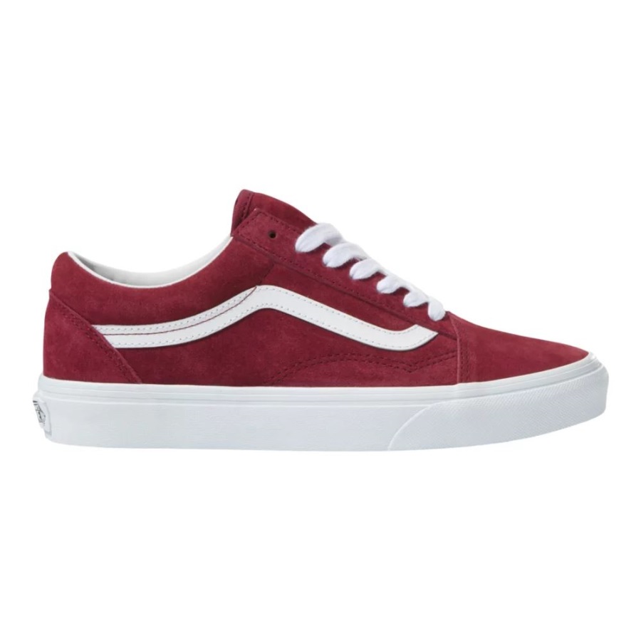 Vans Old Skool Chaussures De Skate Femme Baskets Basses Sans Lacet Respirant Crème