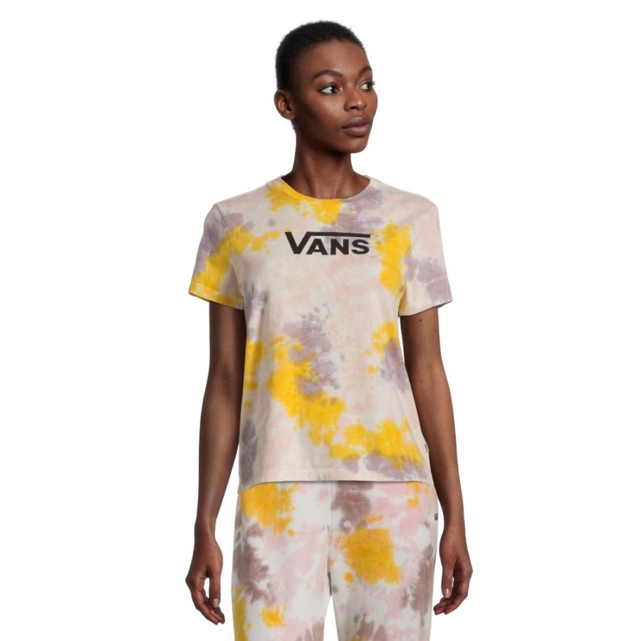 Vans Tee Shirt Interrupt Crew Violet Colombe
