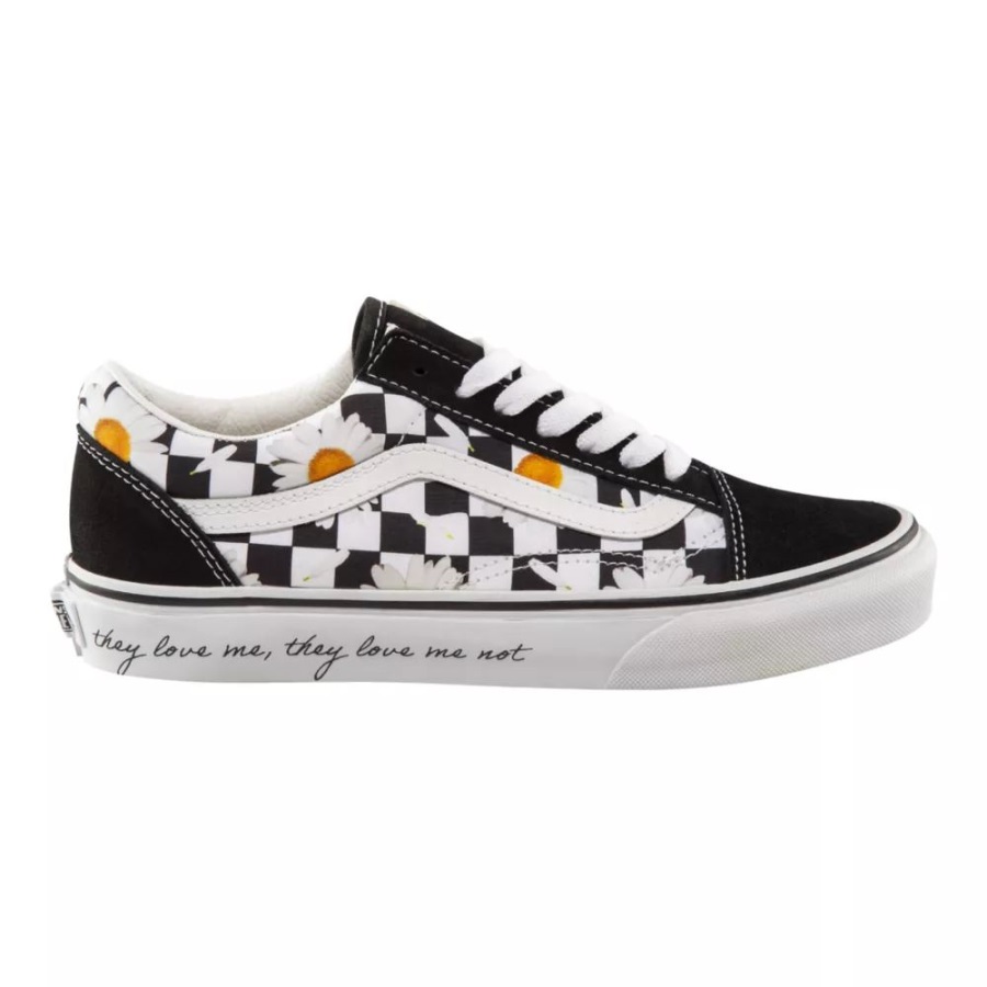 Vans Femme Old Skool Love Me Love Me Not Chaussures De Skate Noir