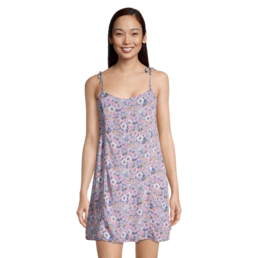 Vans Robe Rétro à Fleurs Pour Femme Rétro à Fleurs