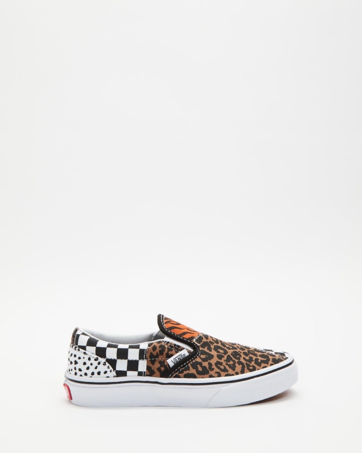 Vans Classic Slip-on Patchwork - Enfant Dalmatien Multi