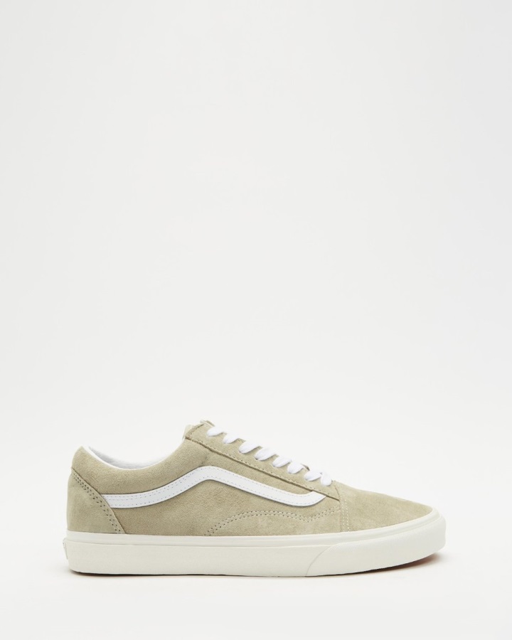 Vans Old Skool Pig Suede - Unisexe Moss Grey-snow White