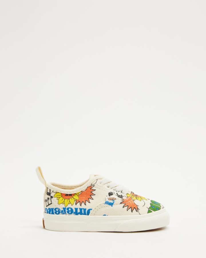 Vans Genuine Elastic Lace Eco Theory - La Positivité écologique Des Tout-petits - Naturel
