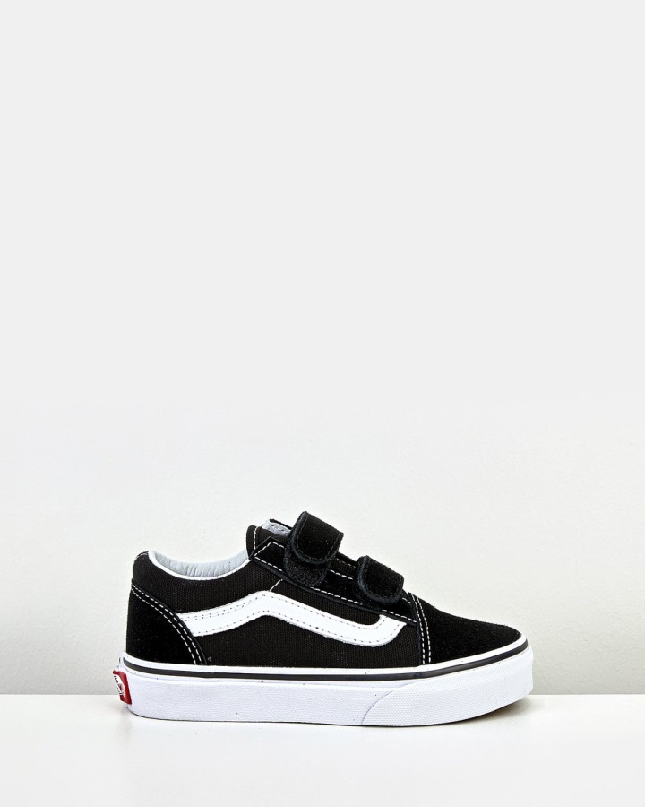 Vans Old Skool V Jeunesse Noir Blanc