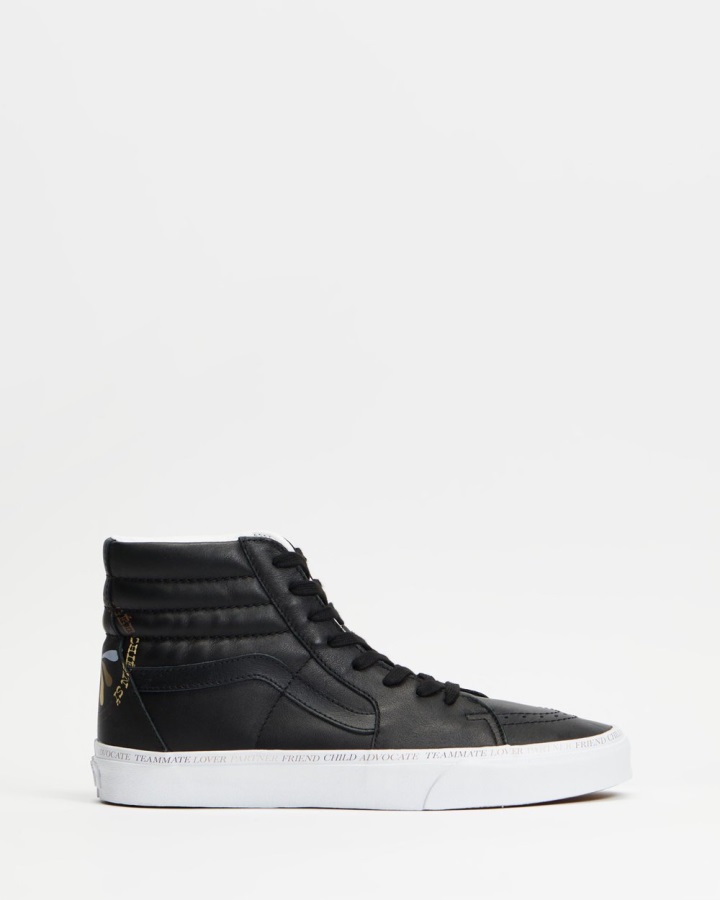 Vans Sk8 Hi Divine - Unisexe Noir-true White