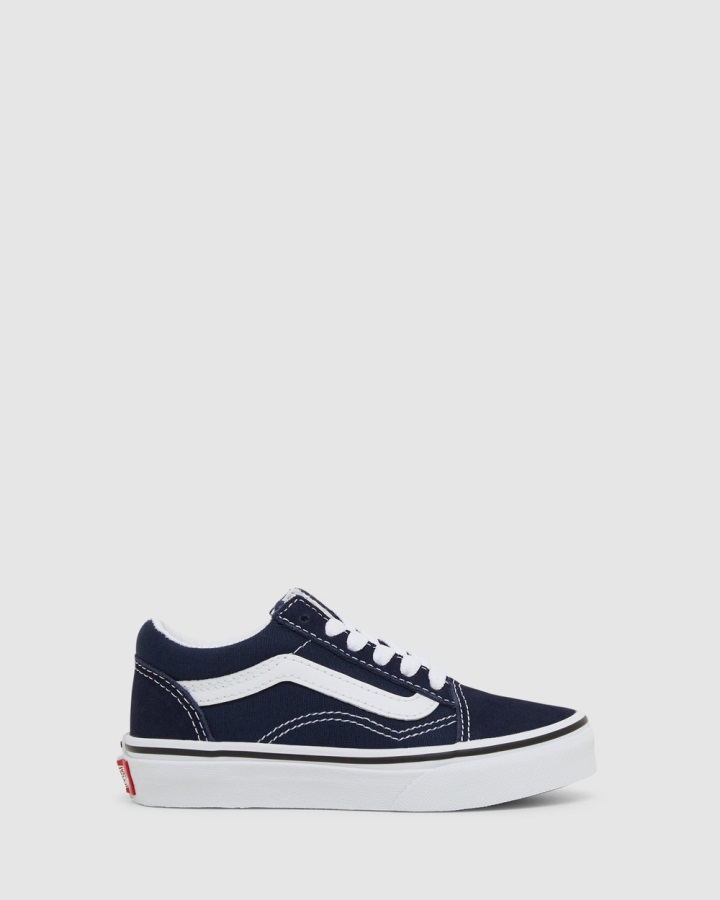 Vans Old Skool Jeunesse Encre-blanc