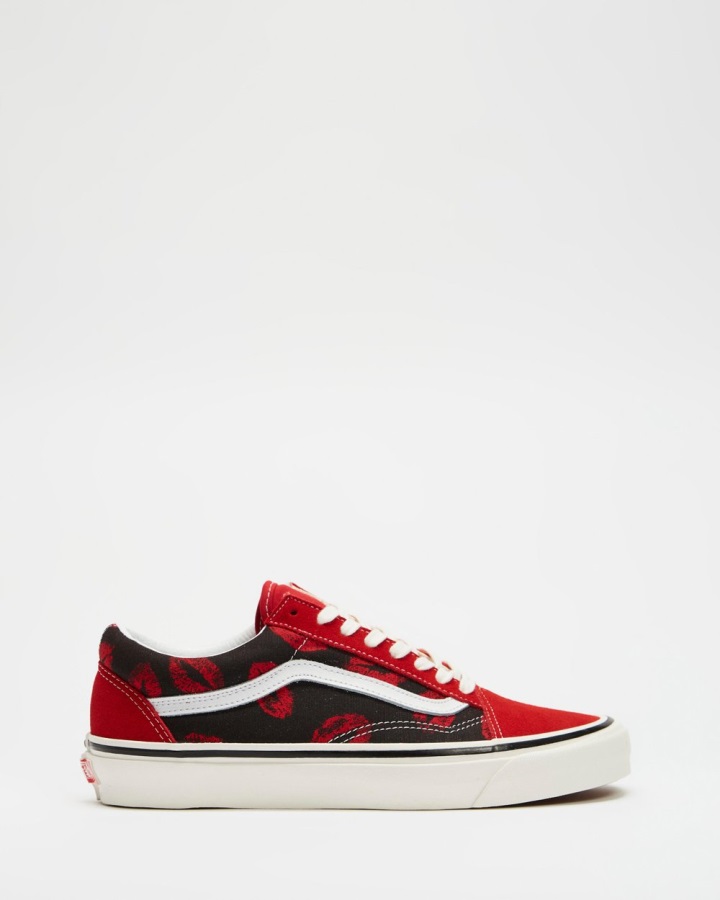 Vans Old Skool 36 Dx Anaheim Factory - Lèvres Rouges Unisexes