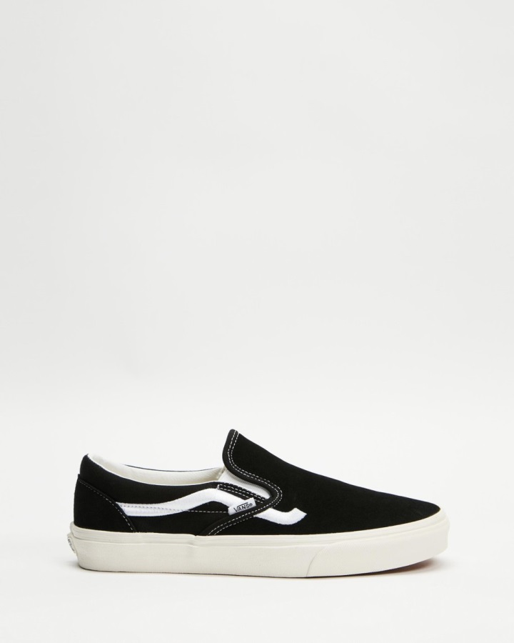 Vans Classic Slip-on Sidetripe - Unisexe Noir