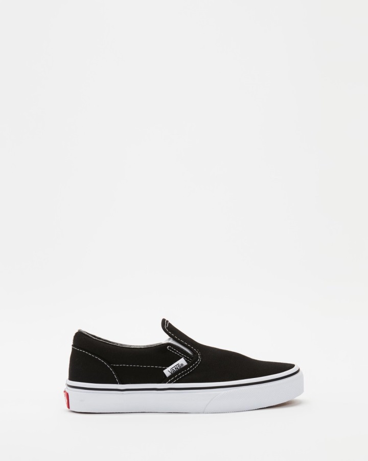 Vans Classic Slip-on - Enfant Noir-true White