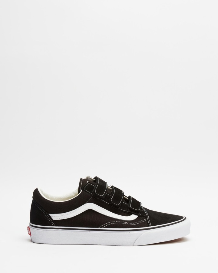 Vans Old Skool V Daim Noir-blanc