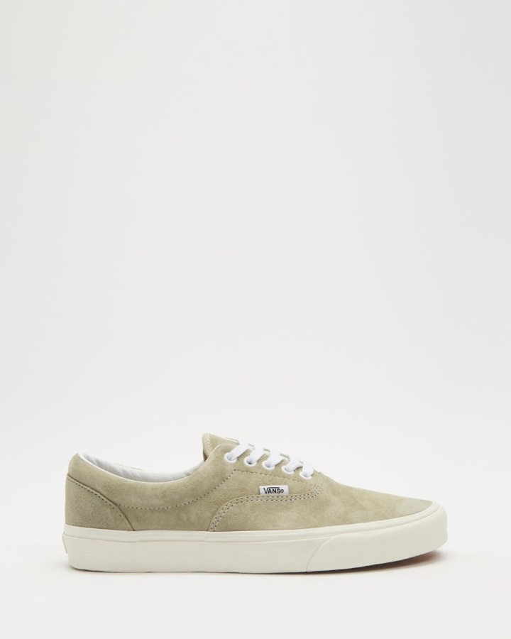 Vans Pig Suede Era - Unisexe Moss Grey-snow White