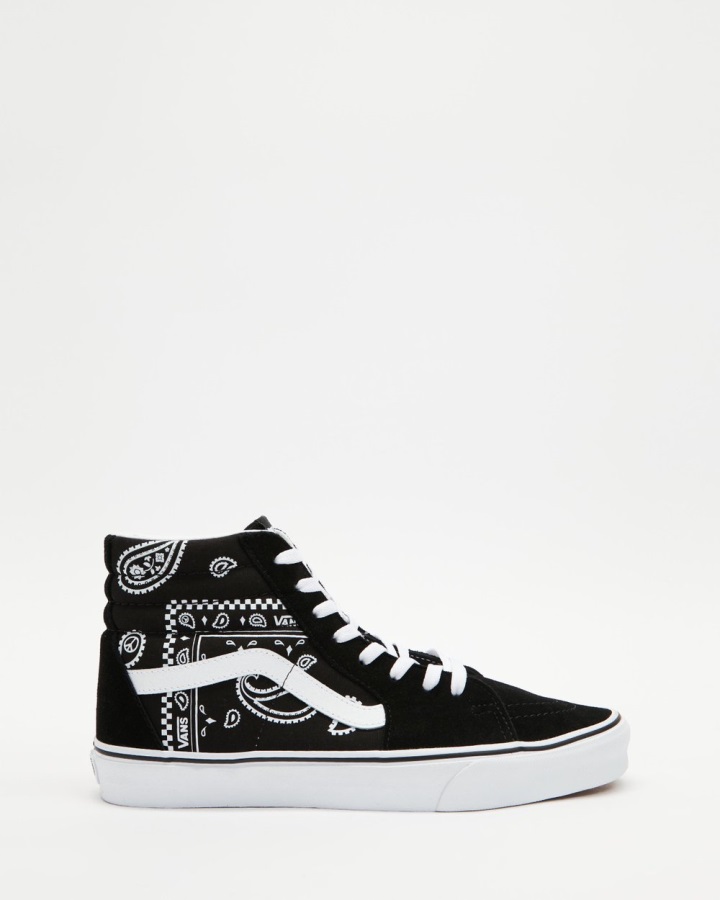 Vans Sk8-hi - Unisexe Noir-true White