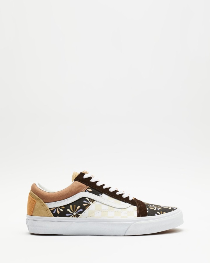 Vans Divine Energy Old Skool Patchwork - Unisexe Multi-true White