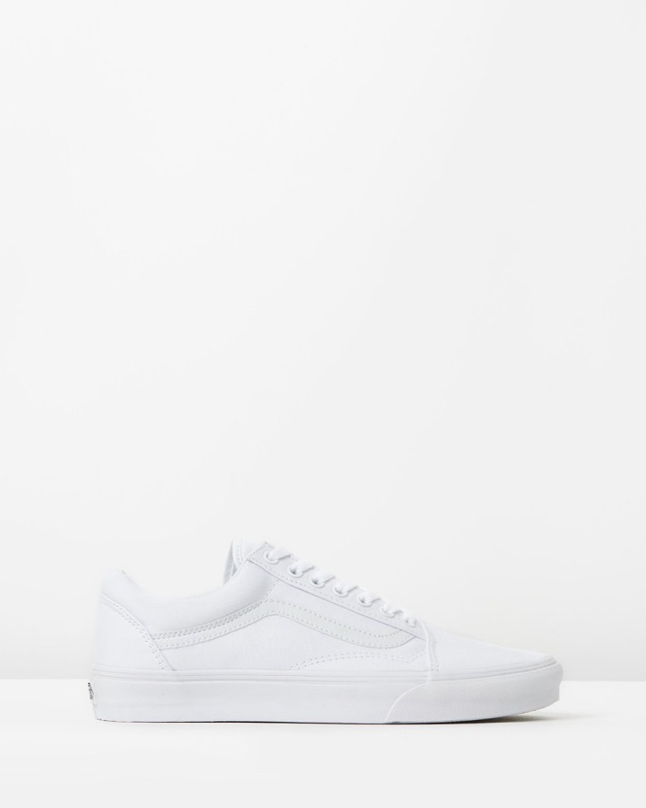 Vans Old Skool - Blanc Vrai Unisexe