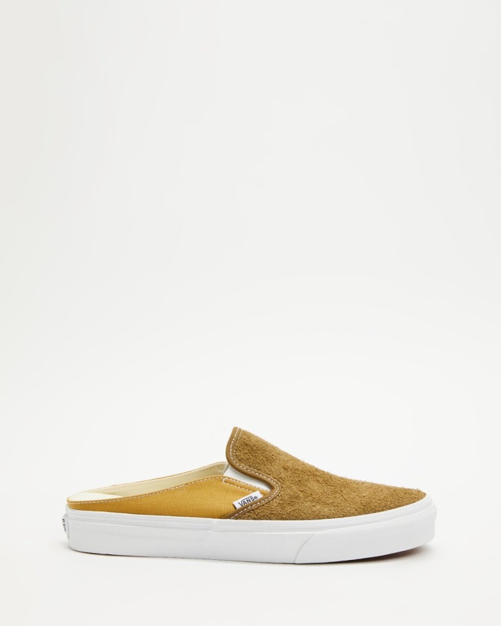 Vans Mules Classiques à Enfiler - Butternut En Daim Poilu Unisexe