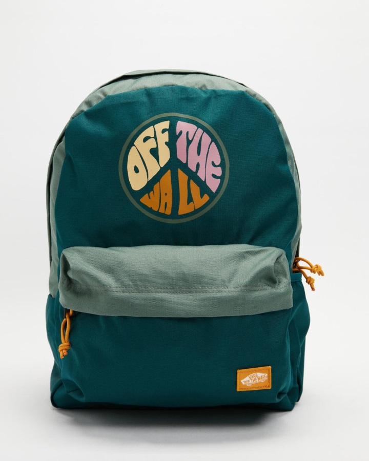 Vans Street Sport Realm Sac à Dos - Enfant Deep Teal-marshmallow